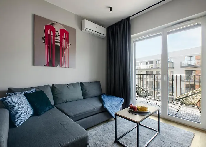 Apartament Manufaktura Centrum Z Klimatyzacja